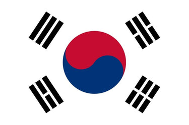 Korea Flag 15x22cm